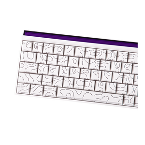 AJAZZ NK68 Small Mechanical Keyboard 68-key layout Mixed Light DIY Wired Version
