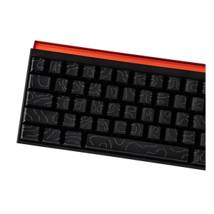 AJAZZ NK68 RGB Mechanical Keyboard 68-key layout Mixed Light DIY Wired Version (Black)