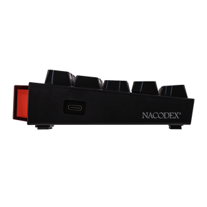 AJAZZ NK68 RGB Mechanical Keyboard 68-key layout Mixed Light DIY Wired Version (Black)