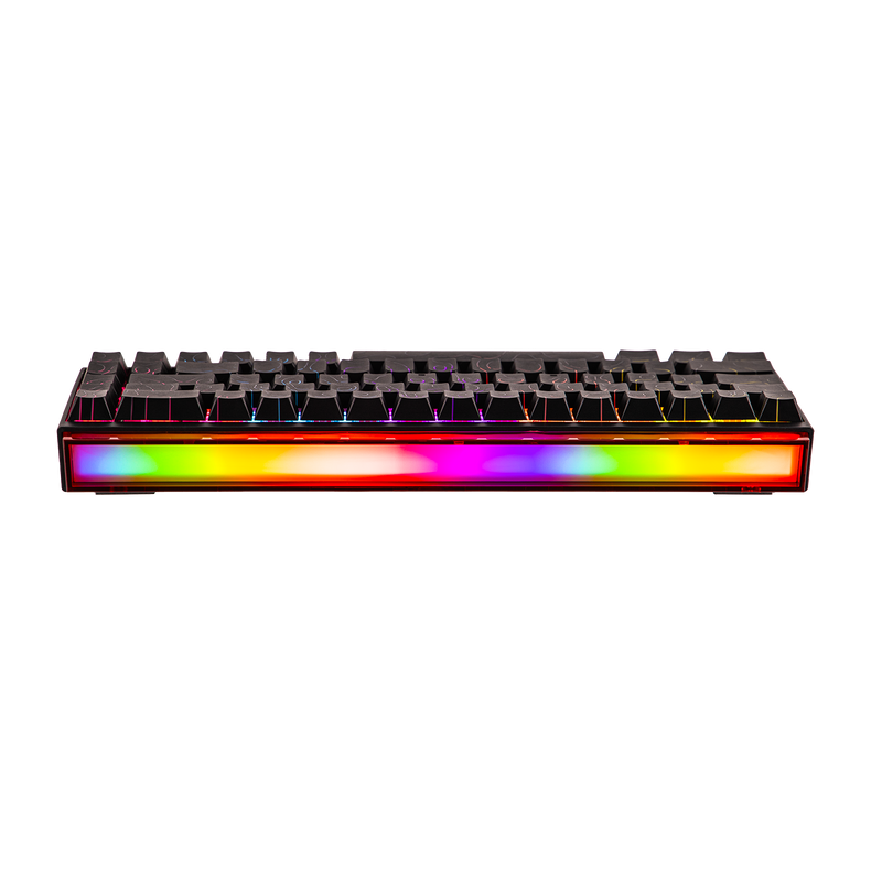 AJAZZ NK68 RGB Mechanical Keyboard 68-key layout Mixed Light DIY Wired Version (Black)