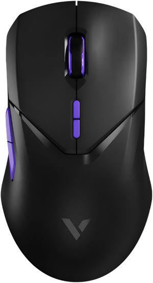 Mouse Rapoo VT9PRO 4K Gaming Black Purple Wireless