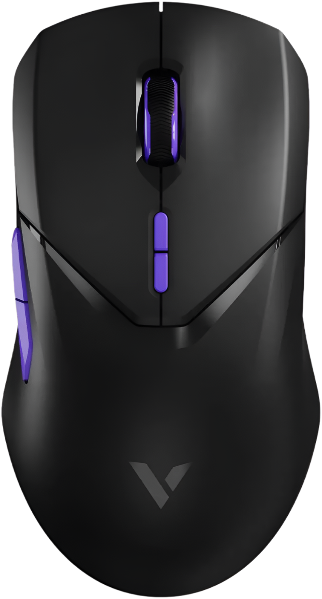 Mouse Rapoo VT9PRO 4K Gaming Black Purple Wireless