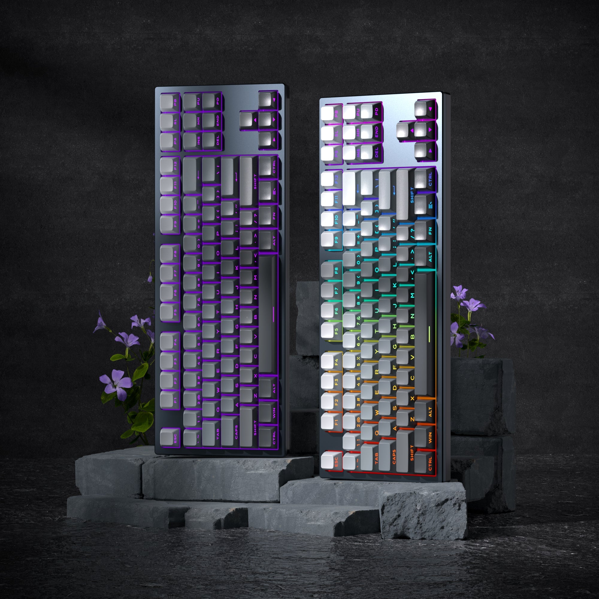 MageGee Captain87 Wired Magnatic Keyboard (Magnatic Lubed Fairy Rabbit switch)