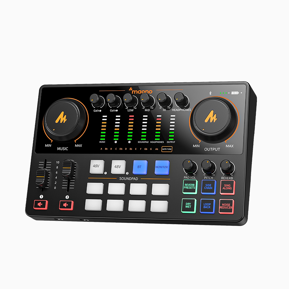 MAONO CASTER AME2 Audio Interface & Podcast Equipment