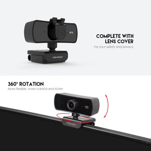 Fantech C30 LUMINOUS Quad HD 2K Webcam With Built-In Microphone