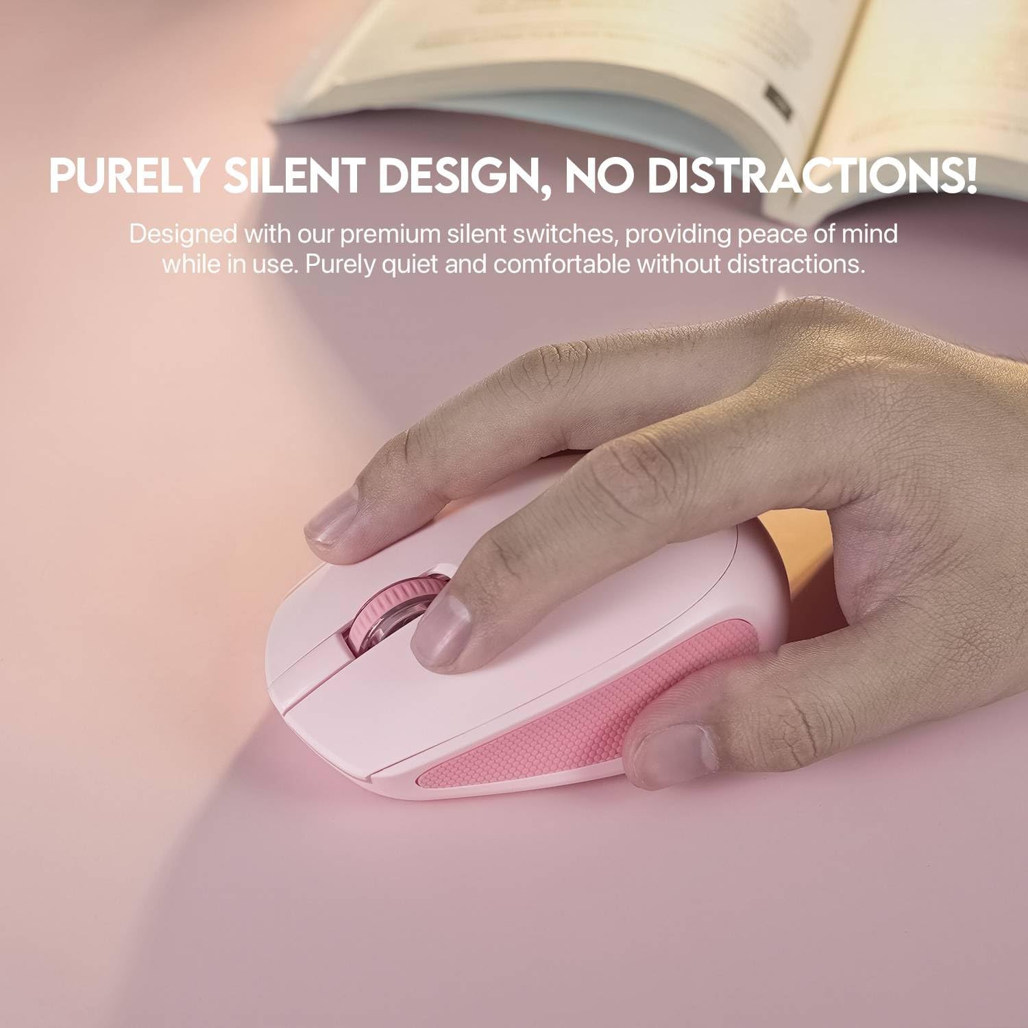 FANTECH GO W193 Wireless Mouse   Beige