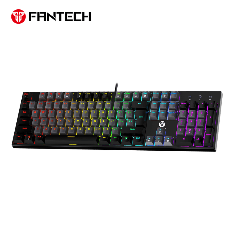 FANTECH ATOM104 MK886V2 GAMING MECHANICAL KEYBOARD - SUMI EDITION GREY
