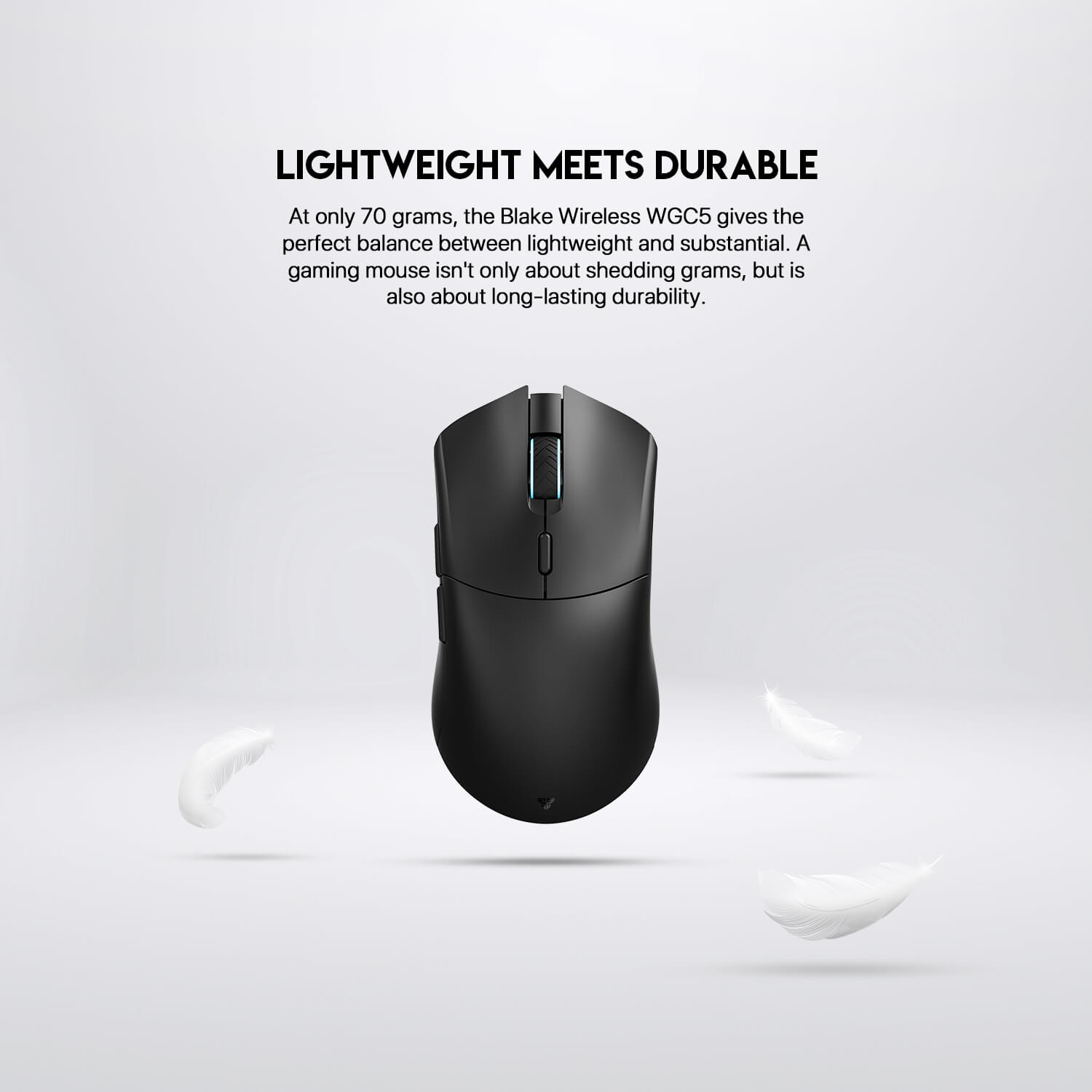 FANTECH WGC5S BLAKE S DUAL MODE WIRELESS GAMING MOUSE Polling Rate 1000Hz - Black