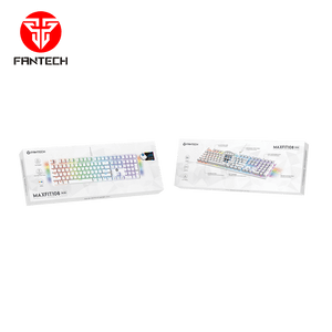 FANTECH MAXFIT108 MK855 RGB Mechanical Keyboard WHITE