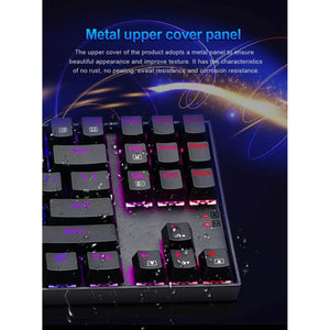 Redragon K552 TKL Wireless RGB Mechanical Keyboard 5.0 BT/2.4 Ghz/Wired Three Modes Blue Switches for PC Laptop Cell Phone - عربي/eng