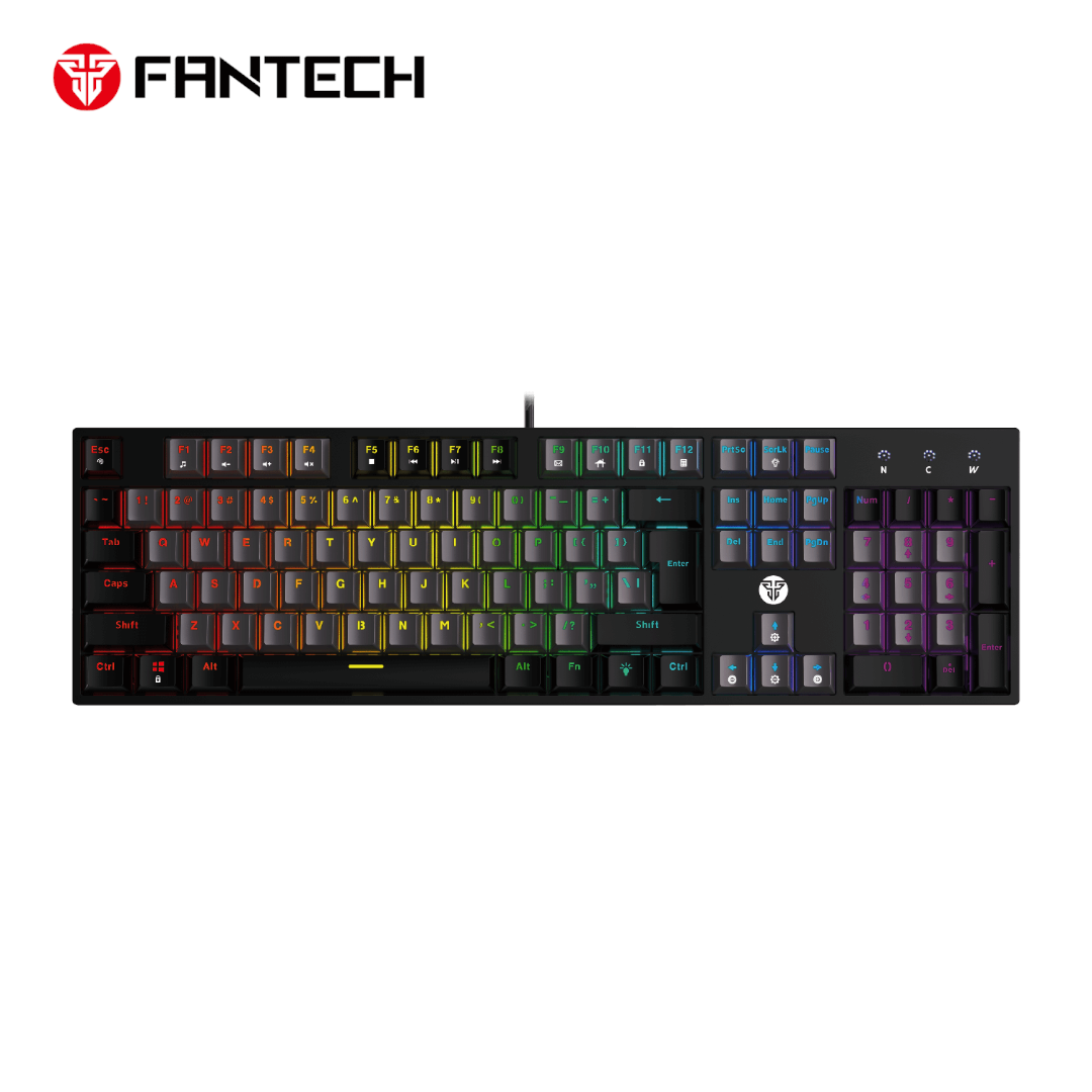 FANTECH ATOM104 MK886V2 GAMING MECHANICAL KEYBOARD - SUMI EDITION GREY