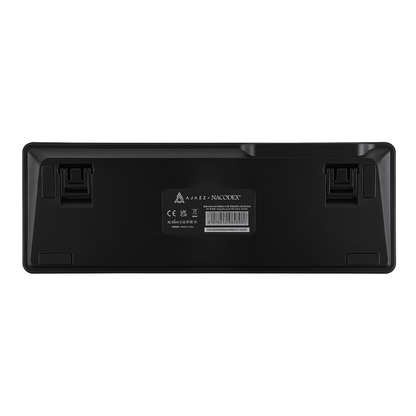 AJAZZ AK680 MAX Magnetic Switch keyboard (BLACK COUNTER)