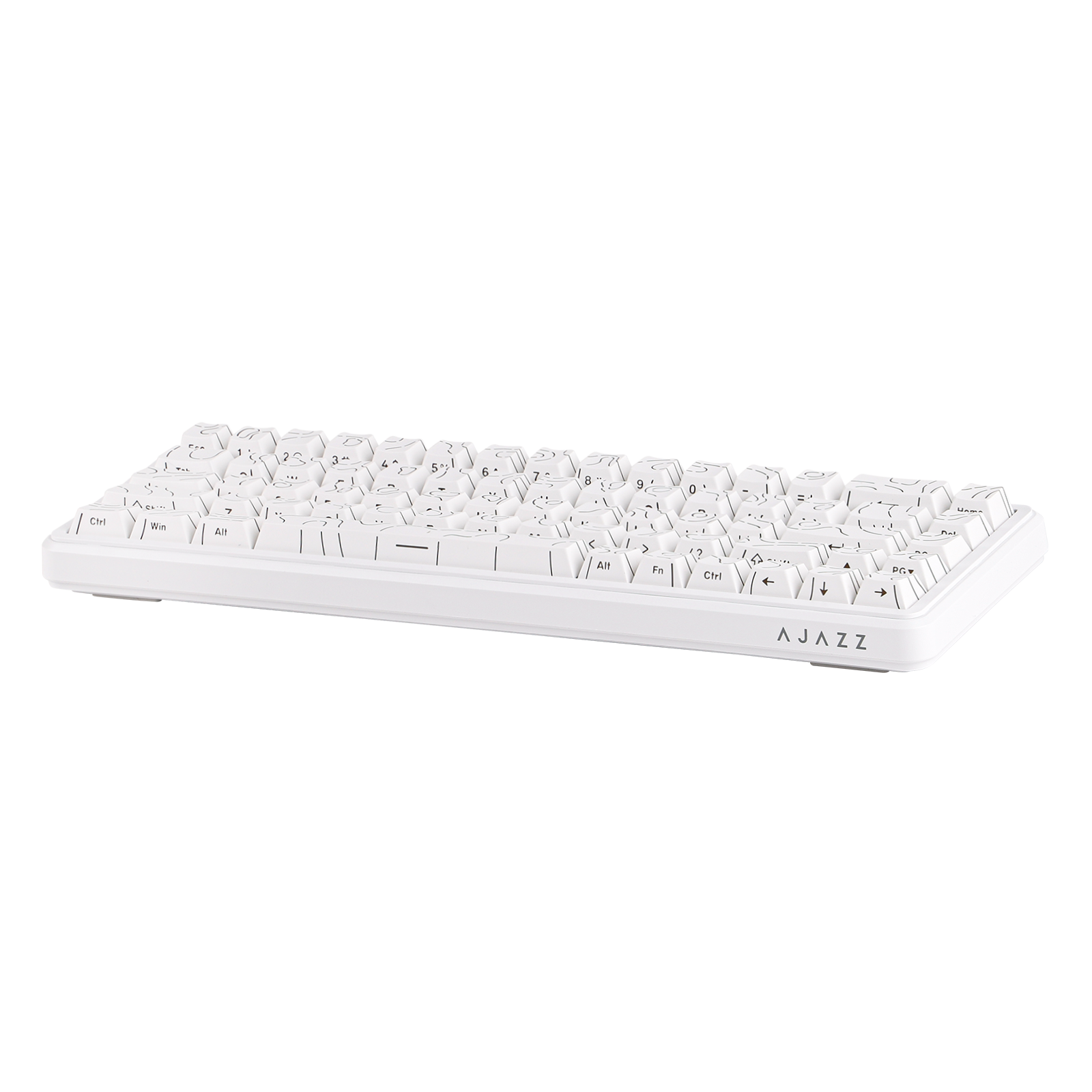 AJAZZ AK680 MAX Magnetic Switch keyboard (WHITE COUNTER)