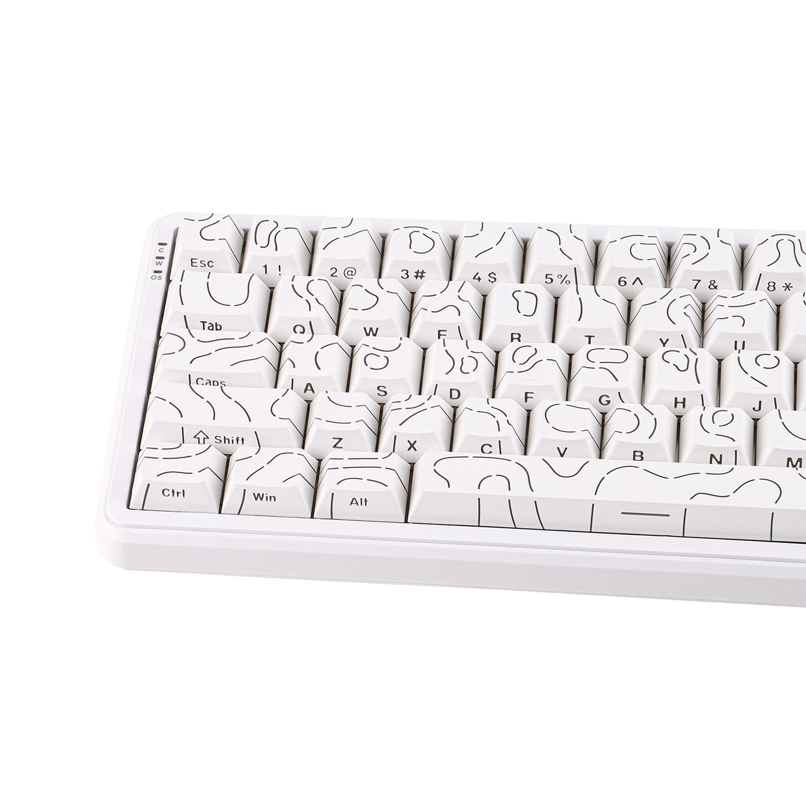 AJAZZ AK680 MAX Magnetic Switch keyboard (WHITE COUNTER)