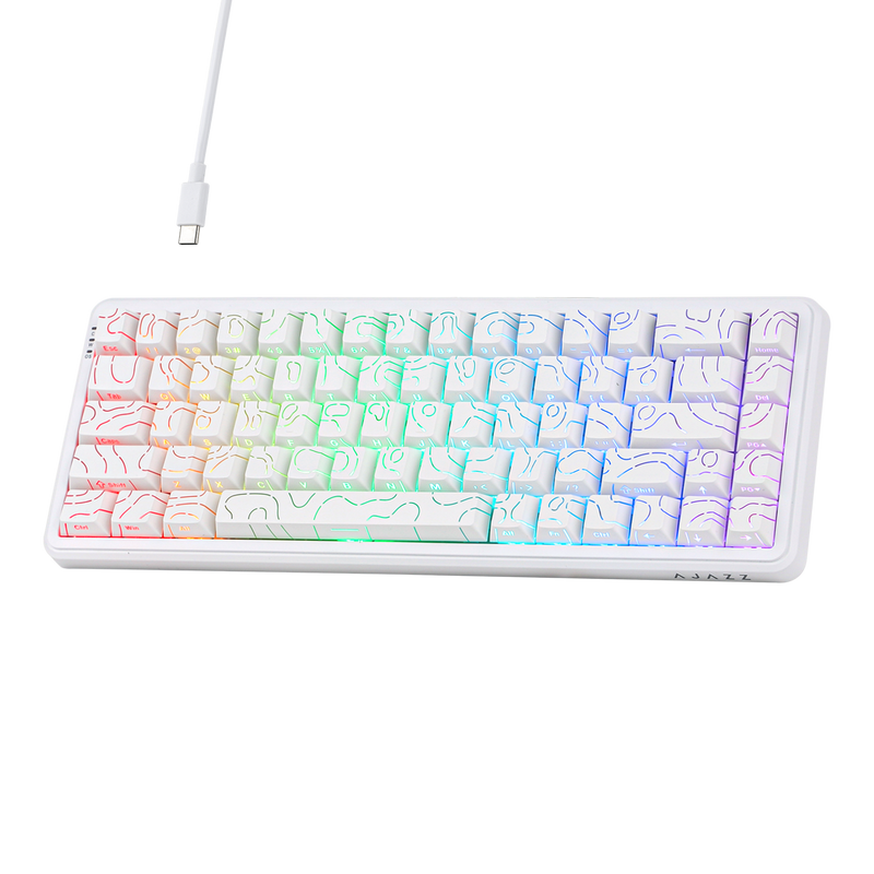 AJAZZ AK680 MAX Magnetic Switch keyboard (WHITE COUNTER)