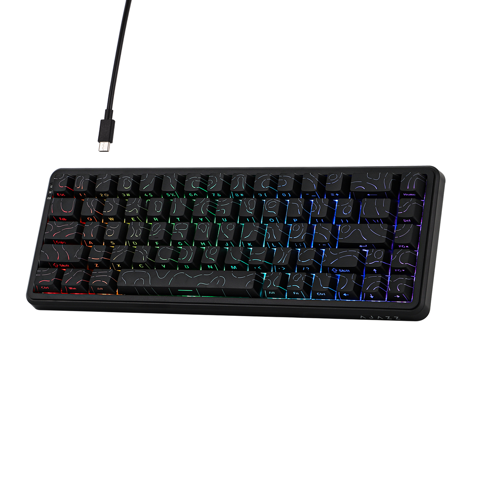 AJAZZ AK680 MAX Magnetic Switch keyboard (BLACK COUNTER)