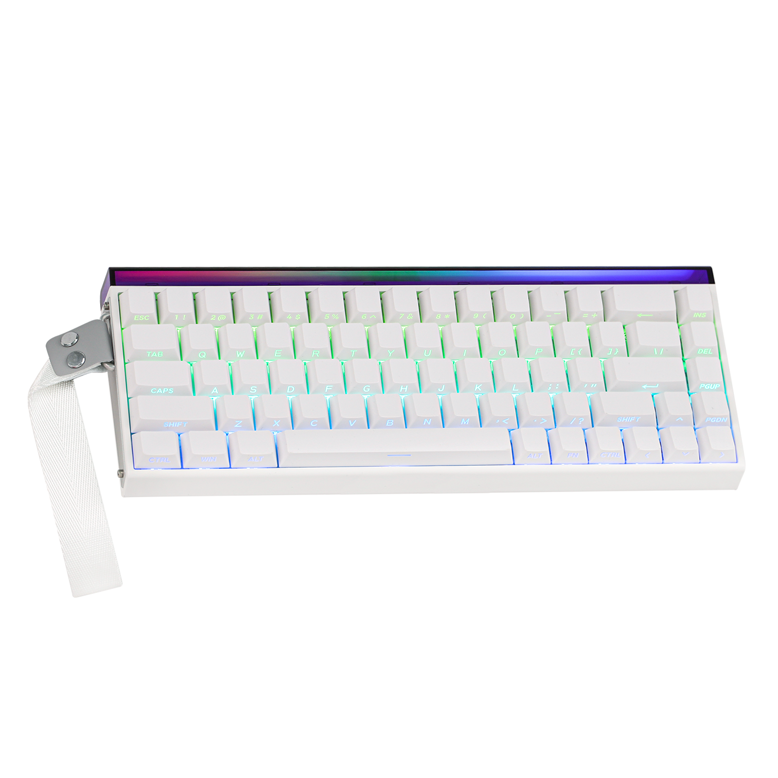 AULA Hero 68 HE 60% Gaming Keyboard Wired, Hall Effect Magnetic Switch Keyboard with Adjustable Actuation, Fast Trigger Mode, 8K Hz Polling Rate, 0.125ms Latency,Side Printed PBT Keycaps, RGB Backlit