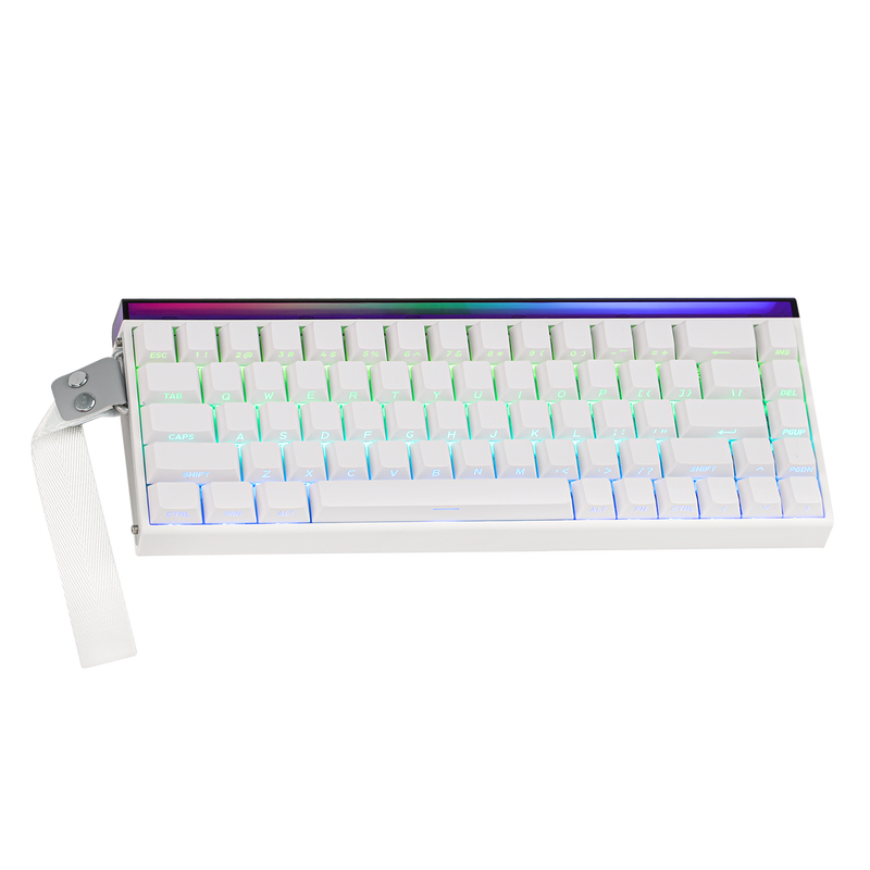 AULA Hero 68 HE 60% Gaming Keyboard Wired, Hall Effect Magnetic Switch Keyboard with Adjustable Actuation, Fast Trigger Mode, 8K Hz Polling Rate, 0.125ms Latency,Side Printed PBT Keycaps, RGB Backlit