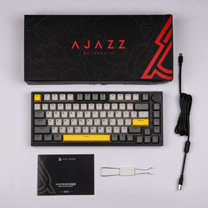 AJAZZ AK820 75% Gasket-mounted Type-C Wired Ajazz Moon Switch Mechanical Keyboard