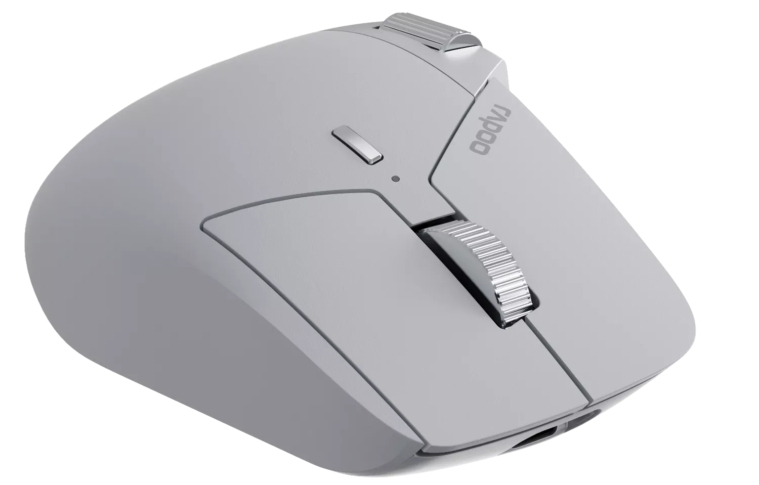 Rapoo MT760L Multi-mode Wireless Optical Mouse - white Ergonomic Design