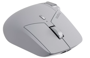 Rapoo MT760L Multi-mode Wireless Optical Mouse - white Ergonomic Design