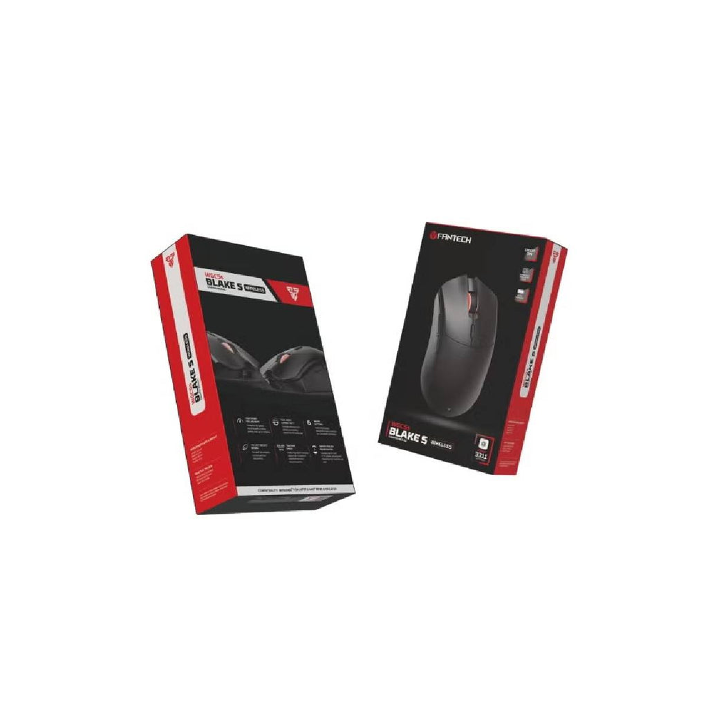 FANTECH WGC5S BLAKE S DUAL MODE WIRELESS GAMING MOUSE Polling Rate 1000Hz - Black