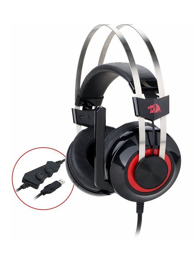 Redragon Talos H601 Gaming Headphones - Black