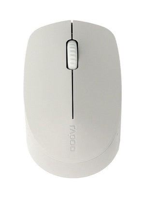 Rapoo M100 Ultra Silent Wireless Mouse with Bluetooth Multi-Device Connectivity Upto 3 Devices (grey)