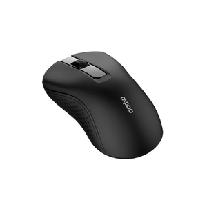 Rapoo B20 Silent Wireless Optical Mouse, 2.4 GHz Wireless Connection, 1200 DPI Sensor Black
