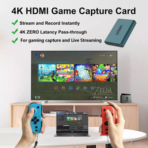 ONTEN 4K Audio Video Capture Card 4K@30Hz
