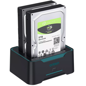 Onten UHD6 Dual Bay External HDD/SSD Enclosure 2.5/3.5 inch