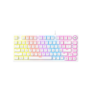 Fantech Mizu Series ATOM81 MK875V2 75% Mechanical Gaming Keyboard WHITE | ATOM81 MK875V2 - عربي/eng