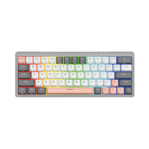 FANTECH ATOM PRO63 MK912 Tri-Mode (BT / 2.4Gha / Wired) 60% Mechanical Gaming Keyboard – Hot Swap  | stellar - عربي/eng