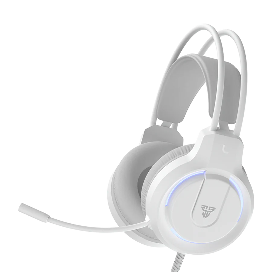 FANTECH HQ53 Flash Lightweight Wired Gaming Headset WHITE