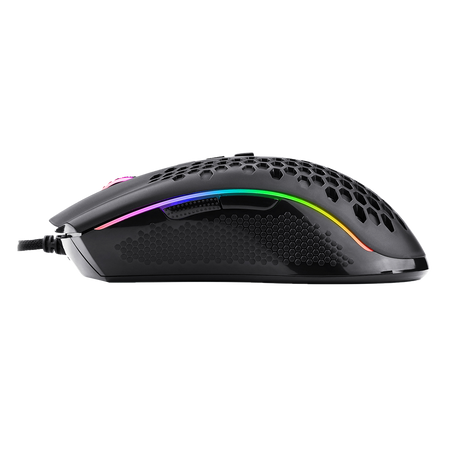 Redragon M808 Storm Lightweight RGB Gaming Mouse, 85g Ultralight Honeycomb Shell
