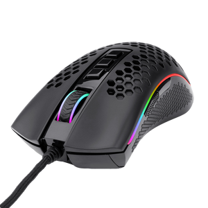 Redragon M808 Storm Lightweight RGB Gaming Mouse, 85g Ultralight Honeycomb Shell