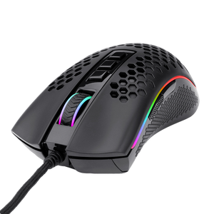 Redragon M808 Storm Lightweight RGB Gaming Mouse, 85g Ultralight Honeycomb Shell
