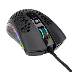 Redragon M808 Storm Lightweight RGB Gaming Mouse, 85g Ultralight Honeycomb Shell