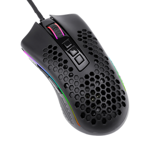 Redragon M808 Storm Lightweight RGB Gaming Mouse, 85g Ultralight Honeycomb Shell