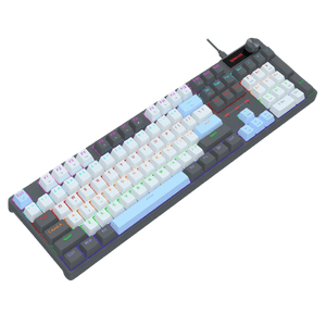 Redragon CAESURA K718 Rainbow Backlit Wired 104 Keys Gaming Keyboard