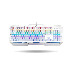 Aula F2009 LED Backlight Wired Backlit Professional Mechanical Gaming Keyboard - White