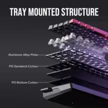 AULA WIN60HE Magnetic Switch Keyboard 8K Polling Rate BLACK