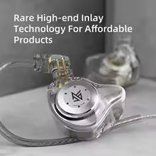 KZ EDX Pro Dynamic Drivers Hi-Fi Bass Dual Magnetic Dynamic Earbuds imes without mic