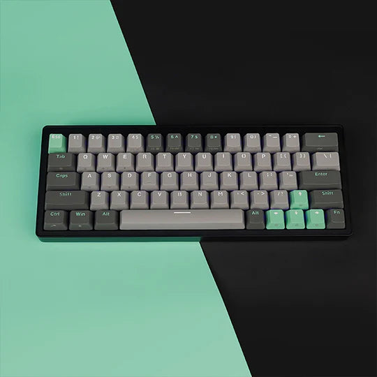 FANTECH ATOM PRO63 MK912 Tri-Mode (BT / 2.4Gha / Wired) 60% Mechanical Gaming Keyboard – Hot Swap  | stellar - عربي/eng