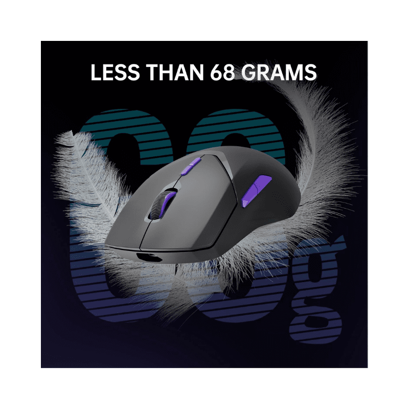 Mouse Rapoo VT9PRO 4K Gaming Black Purple Wireless