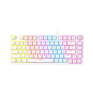 Fantech Mizu Series ATOM81 MK875V2 75% Mechanical Gaming Keyboard WHITE | ATOM81 MK875V2 - عربي/eng