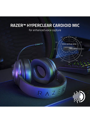Razer Kraken V3 X, Wired Usb Gaming Headset, Black,