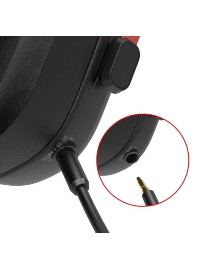 Redragon H312 Cybill 7.1 Surround Sound RGB USB Gaming Headphone