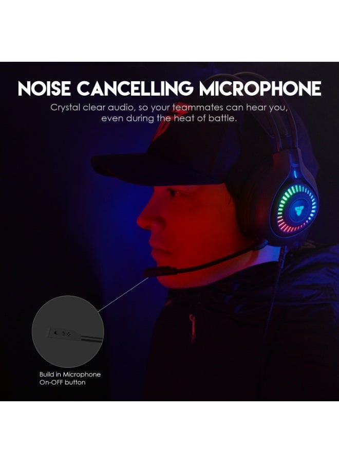 Fantech ORBIT HG25 RGB GAMING HEADSET BLACK
