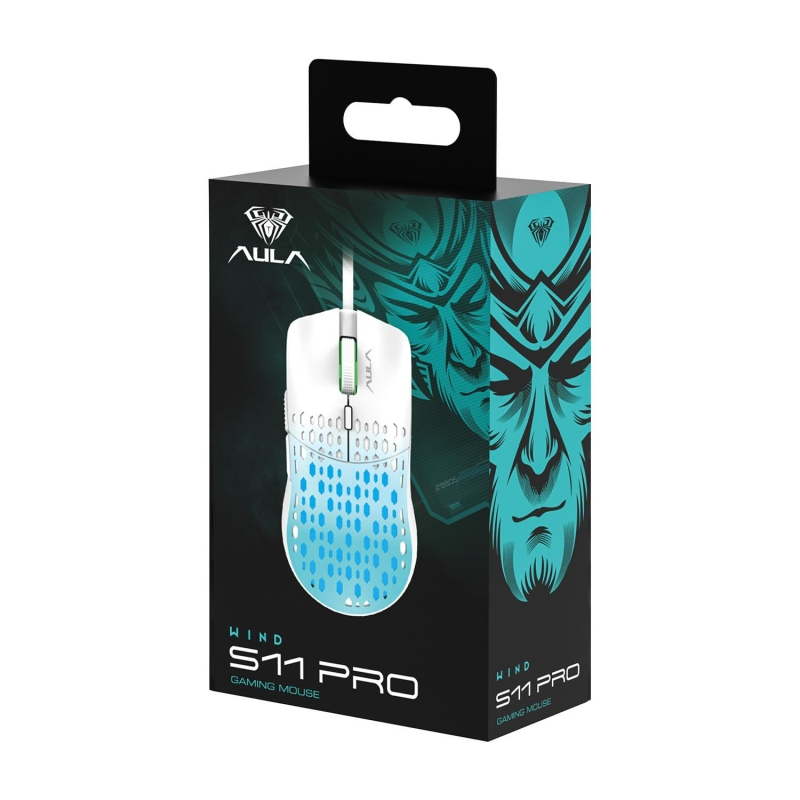 Aula S11 Pro White Gaming Mouse